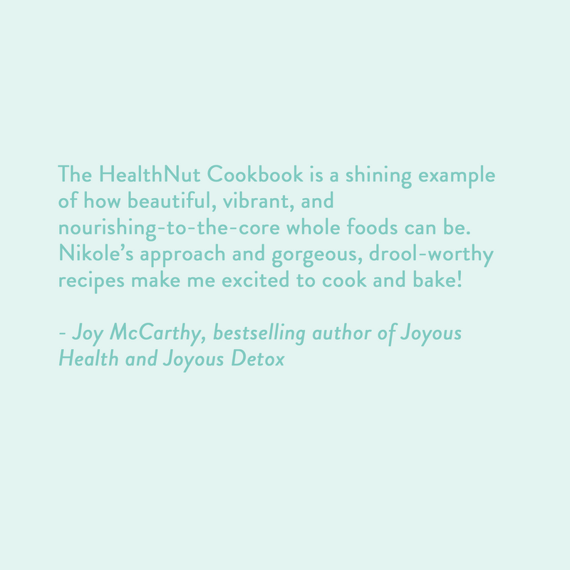 The HealthNut Cookbook