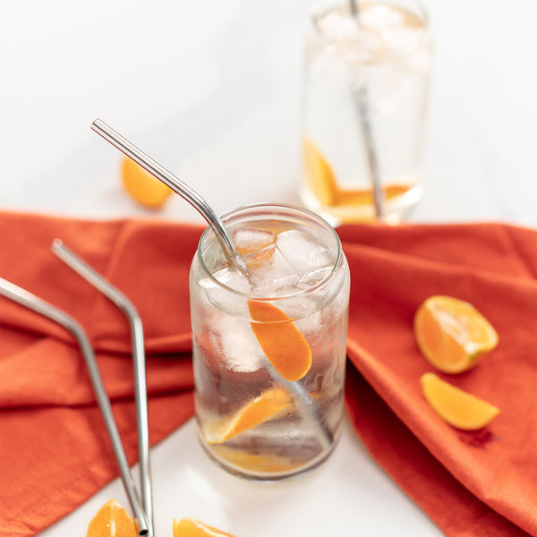 Individual Glass Drinking Straws- Straight – HealthNut Nutrition